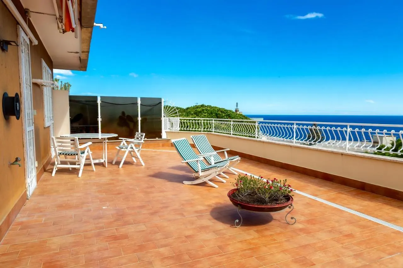 168 - La Terrazza Sul Mare, Casa A 10 Minuti Da Spiaggia, Parcheggio Privato Gratis Sanremo